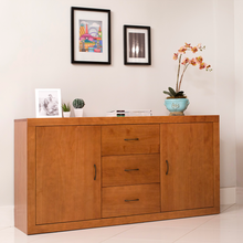 Buffetschrank Euro - Sideboard mit 3 Schubladen und 2 Türen - Memomad