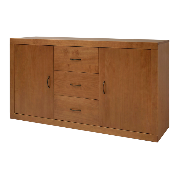 Buffetschrank Euro - Sideboard mit 3 Schubladen und 2 Türen - Memomad