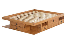 Funktionsbett Bali 180x200 cm - Bett mit Bettkasten und viel Stauraum - Inkl. Lattenrost - Memomad