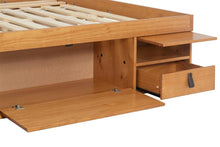 Funktionsbett Bali 180x200 cm - Bett mit Bettkasten und viel Stauraum - Inkl. Lattenrost - Memomad