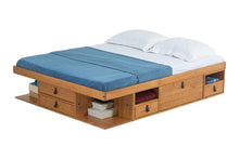 Funktionsbett Bali 180x200 cm - Bett mit Bettkasten und viel Stauraum - Inkl. Lattenrost - Memomad