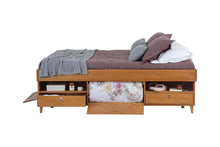 Funktionsbett Amalfi - Bett mit Bettkasten und viel Stauraum - Memomad