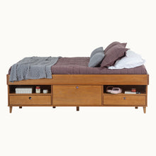 Funktionsbett Amalfi - Bett mit Bettkasten und viel Stauraum - Memomad