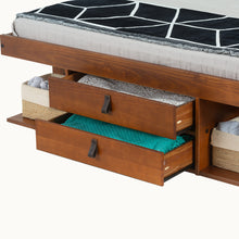 Funktionsbett Bali 160x200 cm - Bett mit Stauraum und Bettkasten - Inkl. Lattenrost - Memomad