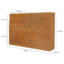 Funktions-Kopfteil Bali - 4 Größen und 3 Farben