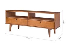 Lowboard Charme - Fernsehtisch mit Design im Retro-Stil - Memomad