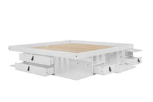 Funktionsbett Bali 150x200 cm - Bett mit Bettkasten und viel Stauraum - Inkl. Lattenrost - Memomad