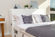 Funktionsbett Bali 180x200 cm - Bett mit Bettkasten und viel Stauraum - Inkl. Lattenrost - Memomad