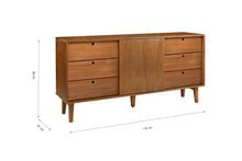 Buffetschrank Charme - Sideboard mit 6 Schubladen, Schiebetür und viel Stauraum - Memomad