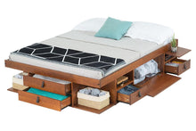 Funktionsbett Bali 160x200 cm - Bett mit Stauraum und Bettkasten - Inkl. Lattenrost - Memomad