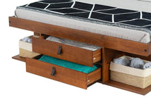 Funktionsbett Bali 180x200 cm - Bett mit Bettkasten und viel Stauraum - Inkl. Lattenrost - Memomad