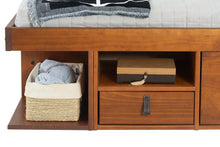 Funktionsbett Bali 150x200 cm - Bett mit Bettkasten und viel Stauraum - Inkl. Lattenrost - Memomad