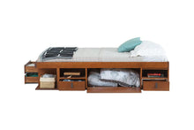 Funktionsbett Bali 150x200 cm - Bett mit Bettkasten und viel Stauraum - Inkl. Lattenrost - Memomad