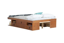 Funktionsbett Bali 180x200 cm - Bett mit Bettkasten und viel Stauraum - Inkl. Lattenrost - Memomad