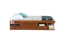Funktionsbett Bali 180x200 cm - Bett mit Bettkasten und viel Stauraum - Inkl. Lattenrost - Memomad