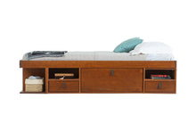 Funktionsbett Bali 150x200 cm - Bett mit Bettkasten und viel Stauraum - Inkl. Lattenrost - Memomad