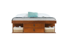 Funktionsbett Bali 150x200 cm - Bett mit Bettkasten und viel Stauraum - Inkl. Lattenrost - Memomad